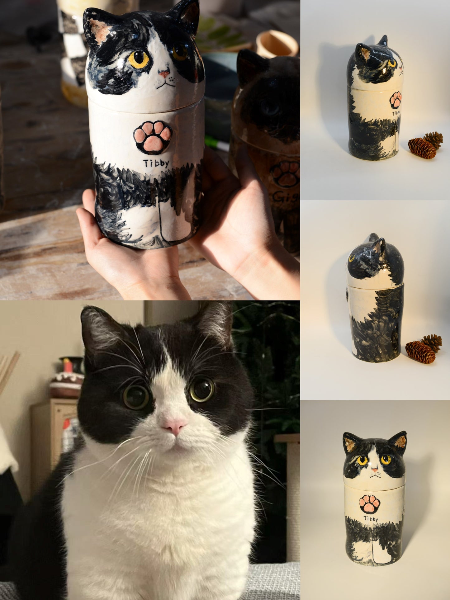 Custom-Handcrafted Pet Urn for Ashes. Multipurpose Box. Special Memory. Made To Order
