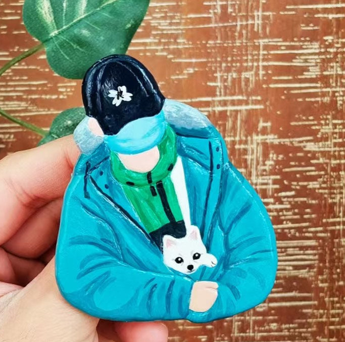 Luxurious Custom Handcrafted Pet Brooch Pin– A True Work of Art