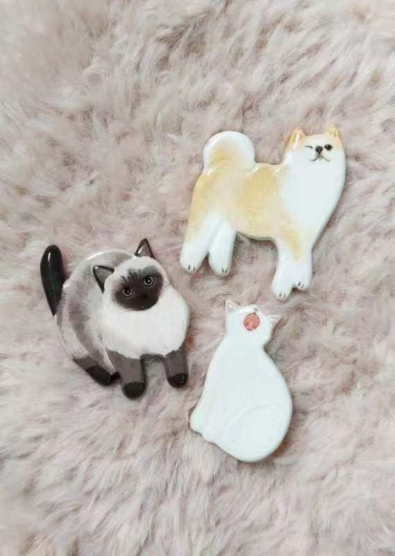 Luxurious Custom Handcrafted Pet Brooch Pin – A True Work of Art