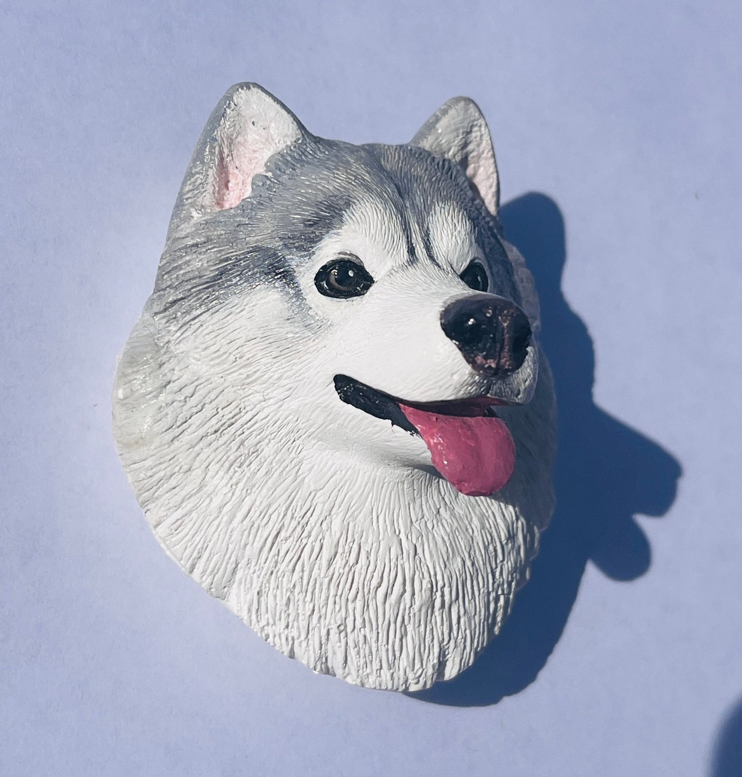 Custom-Handcrafted Scented Plaster Head Portraits with Magnet