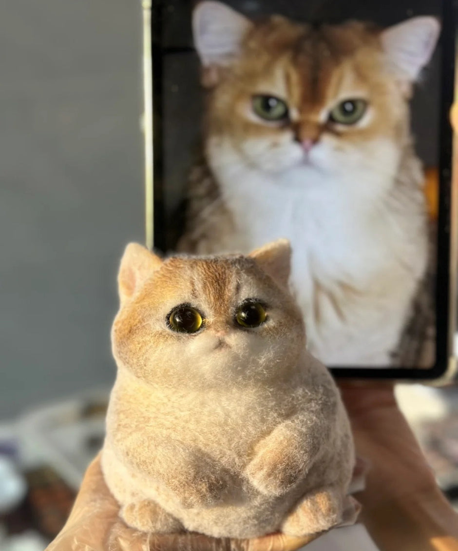 Custom-Handcrafted Adorable Squishy Chubby Big Size Silicone Pet