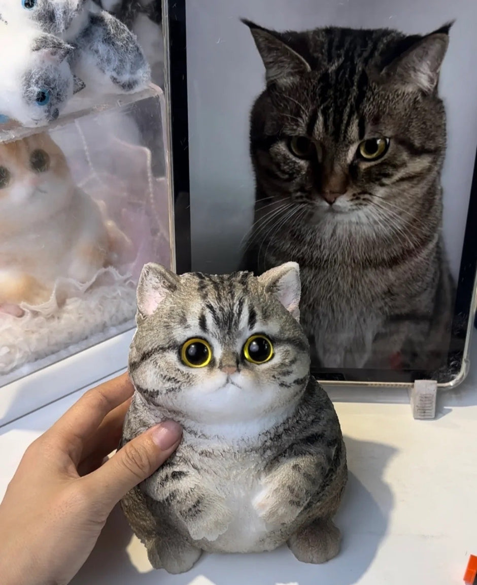 Custom-Handcrafted Adorable Squishy Chubby Big Size Silicone Pet