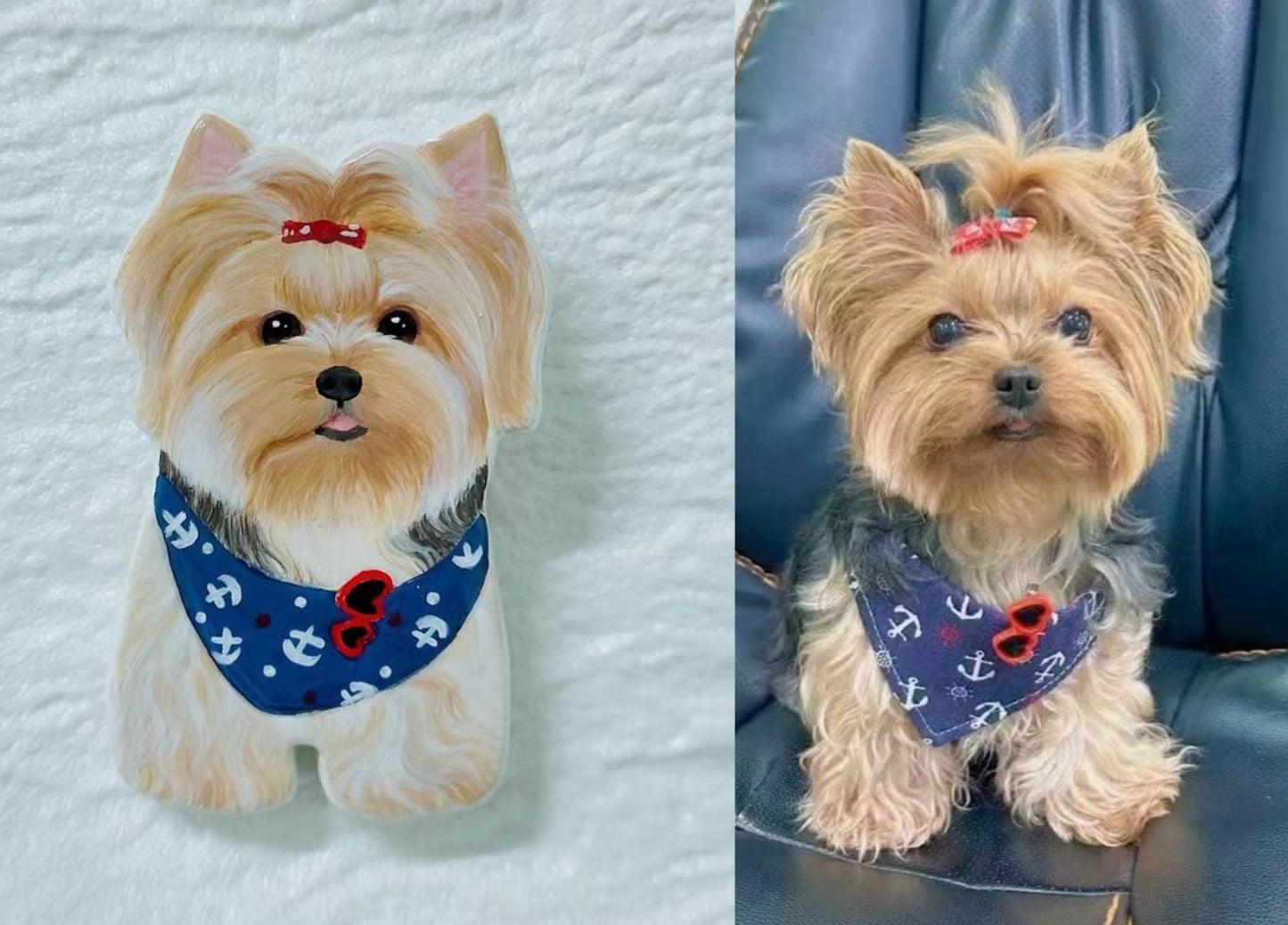 Luxurious Custom Handcrafted Pet Brooch Pin – A True Work of Art