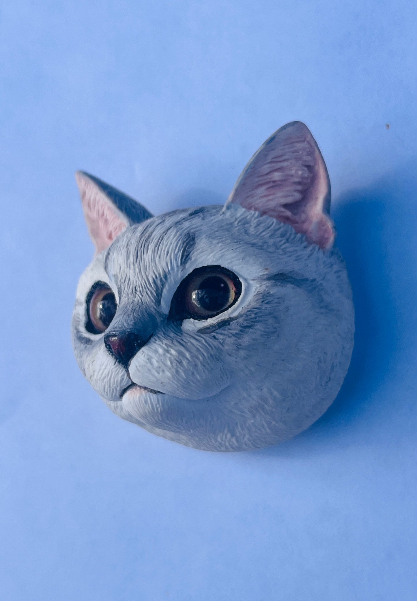 Custom-Handcrafted Scented Plaster Head Portraits with Magnet